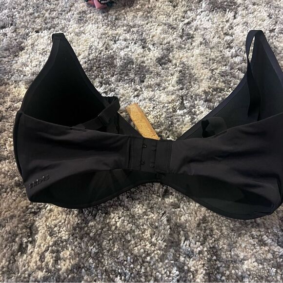 NWT Skims‎ wireless form push up plunge bra onyx size 34dddd - Picture 7 of 10
